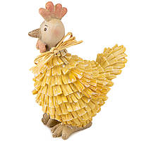 Фигурка интерьерная Yellow hen 17 см Lefard AL117974 GR, код: 7523052