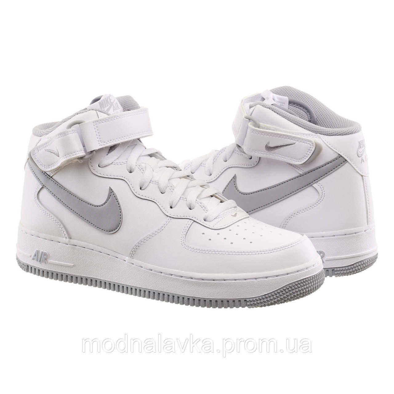 Кросівки чоловічі Nike Air Force 1 Mid '07 (DV0806-100) 44 Білий ML, код: 8133164