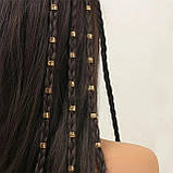 Кліпси на волосся алюмінієві, прикраси для волосся для дівчинки 50 шт 2 кольори, фото 4