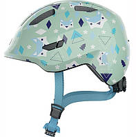 Велосипедный детский шлем ABUS SMILEY 3.0 S 45-50 Green Nordic PP, код: 8230966