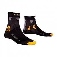 Шкарпетки X-Socks Mountain Biking Water-Repellent 39-41 Чорний Жовтогарячий (1068-X20008 39-41) FG, код: 7797995