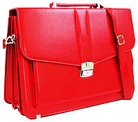Женский портфель из искусственной кожи AMO Красный (SST11 red) OM, код: 1189920
