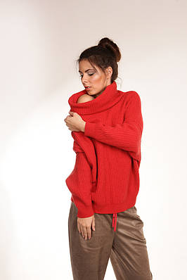 Светр «ENGLISH RIB» З КАСОМІРУ, З ВЕЛИКИМ ВОРОТНИКОМ