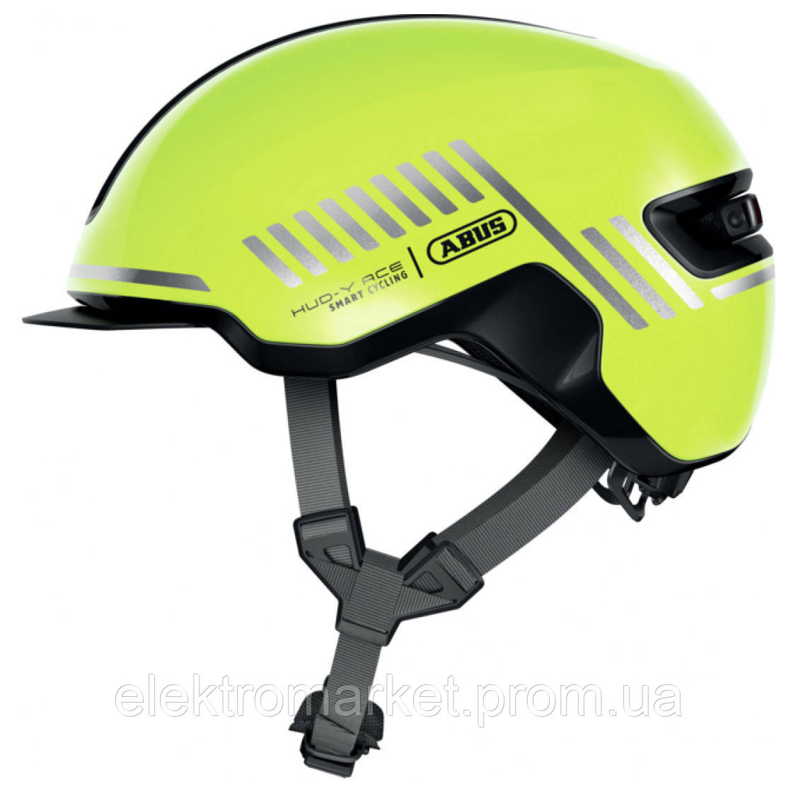 Шлем велосипедный ABUS HUD-Y L 57-61 Signal Yellow ET, код: 8176454 - фото 1 - id-p2159860346