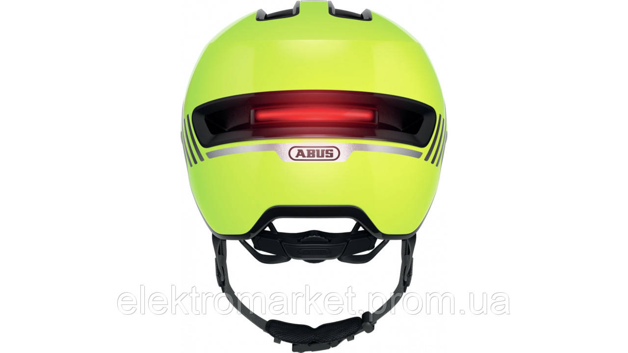 Шлем велосипедный ABUS HUD-Y L 57-61 Signal Yellow ET, код: 8176454 - фото 6 - id-p2159860346