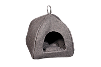 Домик-лежак (лежанка) для котов и собак Мур-Мяу Юрта-2 Коричневый OS, код: 5866133