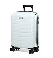 Чемодан Snowball 61303 Cologne S 38 л 56x38x20 см Белый TN, код: 7728145