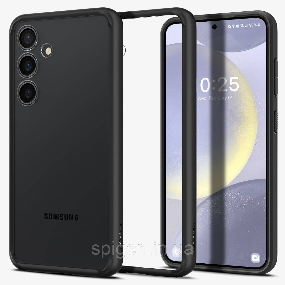 Чохол Spigen для Samsung Galaxy S24 Plus - Ultra Hybrid, Matte Black (ACS07330)