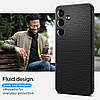 Чохол Spigen для Samsung Galaxy S24 Plus - Liquid Air, Matte Black (ACS07327), фото 7