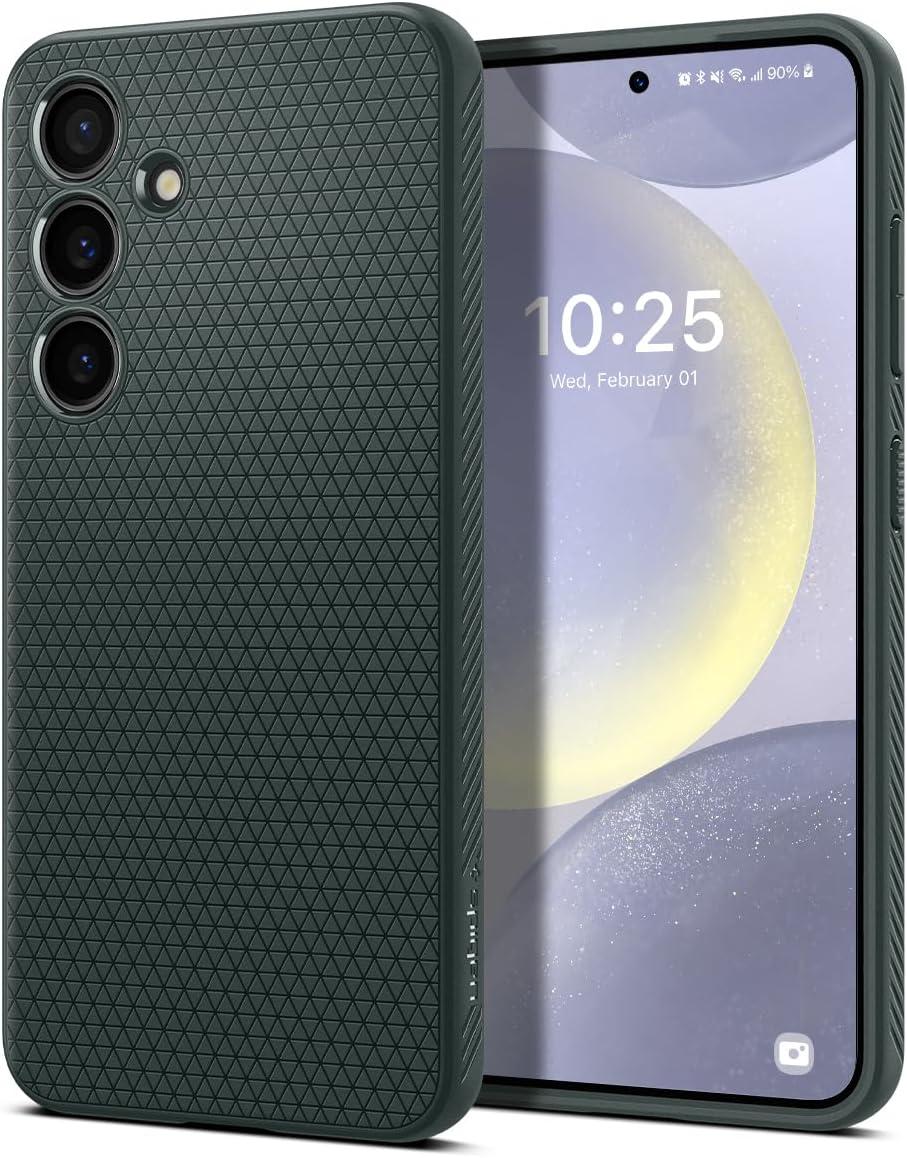 Чохол Spigen для Samsung Galaxy S24 Plus - Liquid Air, Abyss Green (ACS07328)