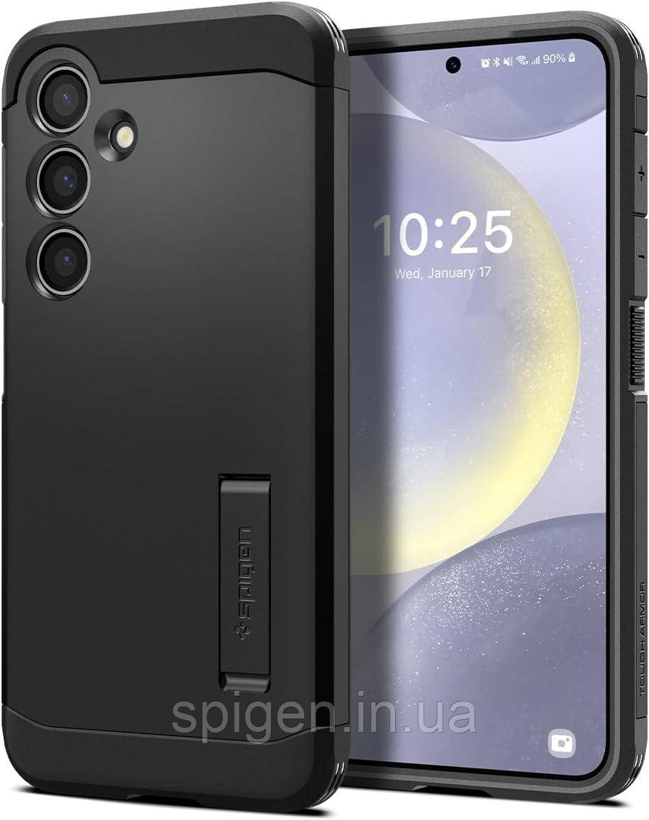 Чохол Spigen для Samsung Galaxy S24 Plus - Tough Armor, Black (ACS07332)