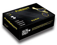 Перчатки нитриловые прочные ProMates Grip Black L Черные 100 шт (00-00000087) QT, код: 8246450