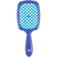 Гребінець для волосся Janeke Superbrush синій з блакитним UL, код: 8289697