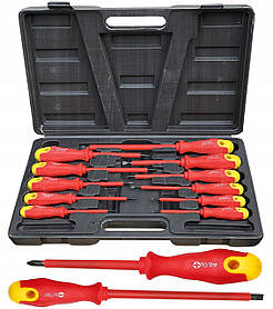 Набір викруток ізольованих діелектричних 11 шт. у кейсі S10869