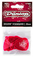 Медиаторы Dunlop 41P.96 Delrin 500 Standard Plectrum Player's Pack 0.96 mm (12 шт.) PZ, код: 6555535