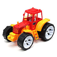 Трактор Mic пластиковый Желтый (007 6 цветной) NX, код: 7293633