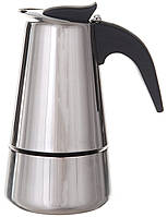 Гейзерна кавоварка з неіржавкої сталі A-Plus 2089 SX, код: 8179721