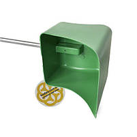 Совок промисловий з довгою ручкою, пластик Afacan, фото 4