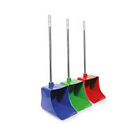 Совок промисловий з довгою ручкою, пластик Afacan, фото 2