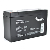Аккумуляторная батарея Merlion AGM GP610F2 6V 10Ah XN, код: 6663483