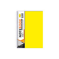 Блокнот А5 Апельсин АП-1505 80 листов пружина сбоку Желтый NX, код: 8258455