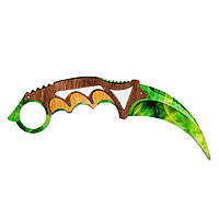 Нож керамбит Сувенир-Декор из CS GO Emerald (KAR-E) NX, код: 7472376