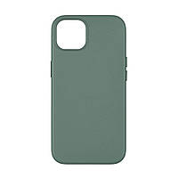 Панель-накладка чехол MagSafe Leather Case Apple iPhone 15 Pro Max Pine Needle Green TV, код: 8322167