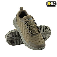 M-TAC КРОСОВКИ ТАКТИЧЕСКИЕ SUMMER PRO DARK OLIVE кроссовки тактические олива, военная обувь на лето