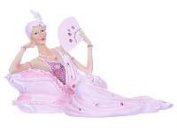 Фигурка декоративная Lady in pink 25х14х15 см Lefard AL96546 Белый XN, код: 6869941