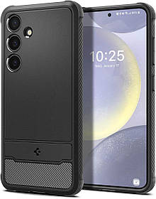 Чохол Spigen для Samsung Galaxy S24 Plus - Rugged Armor, Matte Black (ACS07326)