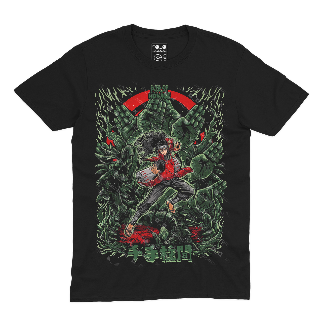 Футболка чорна Morze Naruto V1, фото 1