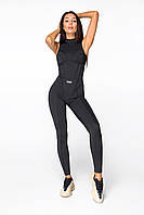 Спортивный женский комбинезон Designed for Fitness Vogue Black S PZ, код: 8033995