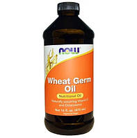 Масло зародышей пшеницы NOW Foods Wheat Germ Oil 473 ml 31 servings FG, код: 7934620