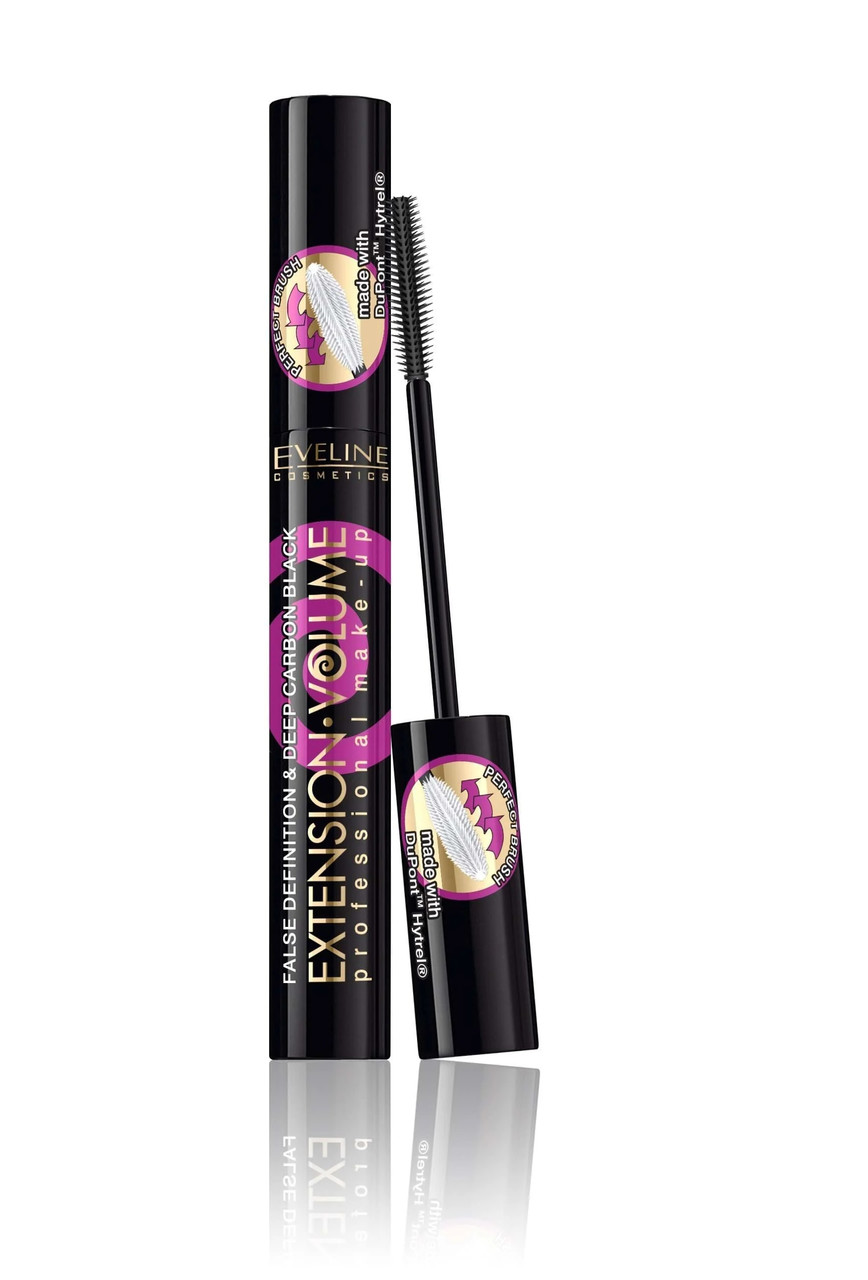 Туш для вій Eveline Cosmetics Extension Volume Professional Make-Up 10 мл
