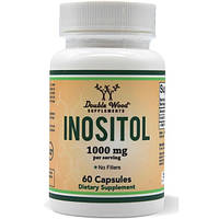 Инозитол Double Wood Supplements Inositol 1000 mg (2 caps per serving) 60 Caps PK, код: 8314864