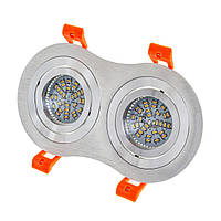 Поворотный точечный светильник Brille 40W HDL-DT 108 Серебристый 36-253 EM, код: 7275076