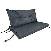 Комплект подушок Tia-Sport Сидіння і спинка Оксфорд Сірий (sm-0961) BM, код: 7582477
