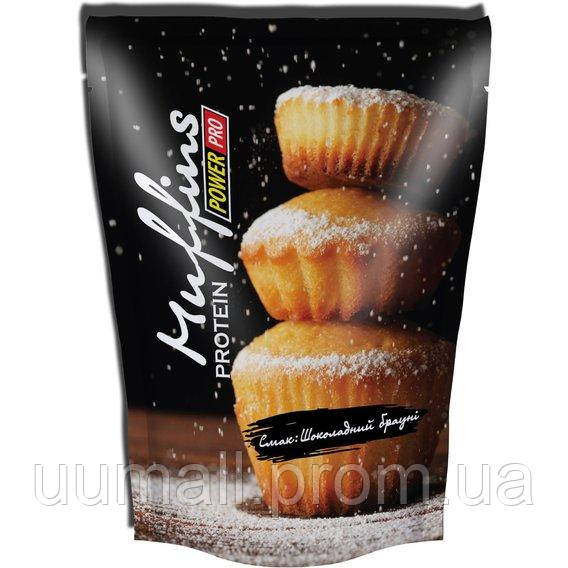 Замінник харчування Power Pro Muffins Protein 600 g 12 servings Шоколадний брауні UM, код: 7520184 - фото 1 - id-p2158597790