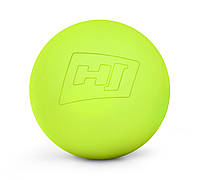 Силиконовый массажный мяч 63 мм Hop-Sport HS-S063MB салатовый ET, код: 7417969
