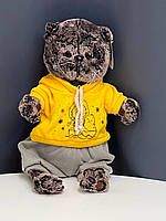 Мягкая игрушка Сонечко Кот Басик в желтой футболке и шортах 875433-755