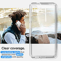 Чохол Spigen для Samsung Galaxy S24 - Ultra Hybrid, Crystal Clear (ACS07349), фото 6