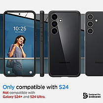 Чохол Spigen для Samsung Galaxy S24 - Ultra Hybrid, Matte Black (ACS07352), фото 3