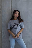 Женская футболка Pasadena черная/белая/бежевая, Мод 020