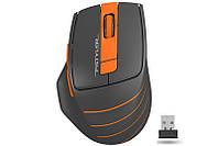 Мышь беспроводная A4Tech FG30 Black Orange USB NB, код: 1904187