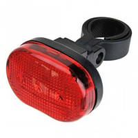 Лампа задняя X-Light XC-305 3Led Черный Красный (A-O-B-P-0078) PZ, код: 8067509