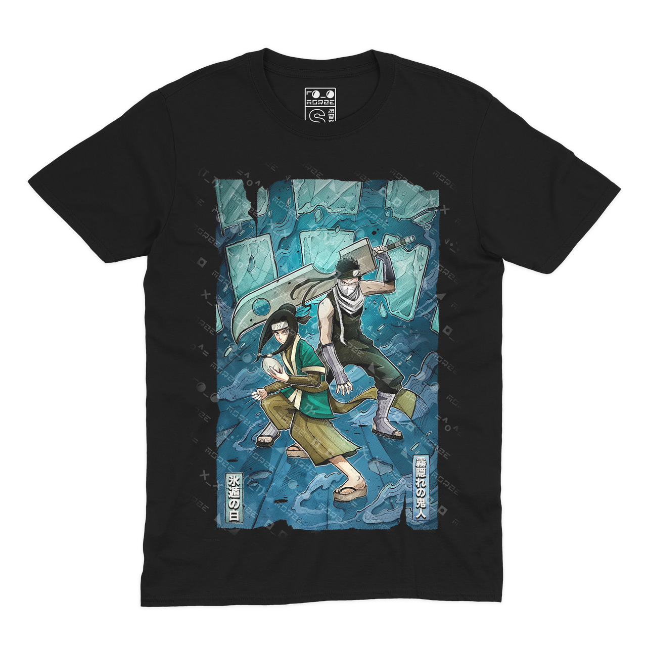 Футболка чорна Morze Naruto V5, фото 1