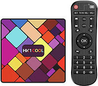 Смарт-приставка (Smart TV) медіааплеєр Andorid 8.1 з HDR і 4K 60fps XPROCAST HK1 2GB 16GB NX, код: 6668479