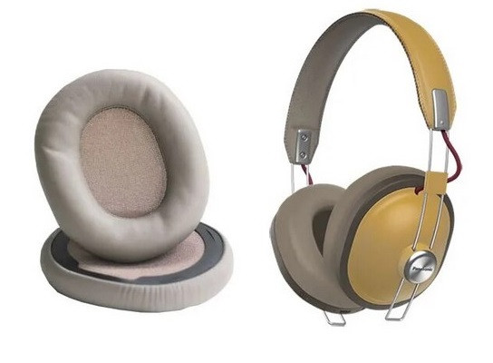 Амбушури для навушників Panasonic RB-HX220BEE PANASONIC RP-HTX90N PANASONIC RP-HTX80 Бежеві, фото 1