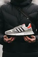 Adidas ZX 500 RM grey (Топ качество) Чоловічі кросівки 41 (26 см) Адідас ЗІКС 500 РМ сірі