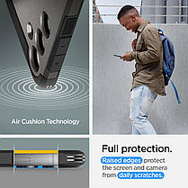 Чохол Spigen для Samsung Galaxy S24 - Tough Armor, Gunmetal (ACS07356), фото 5